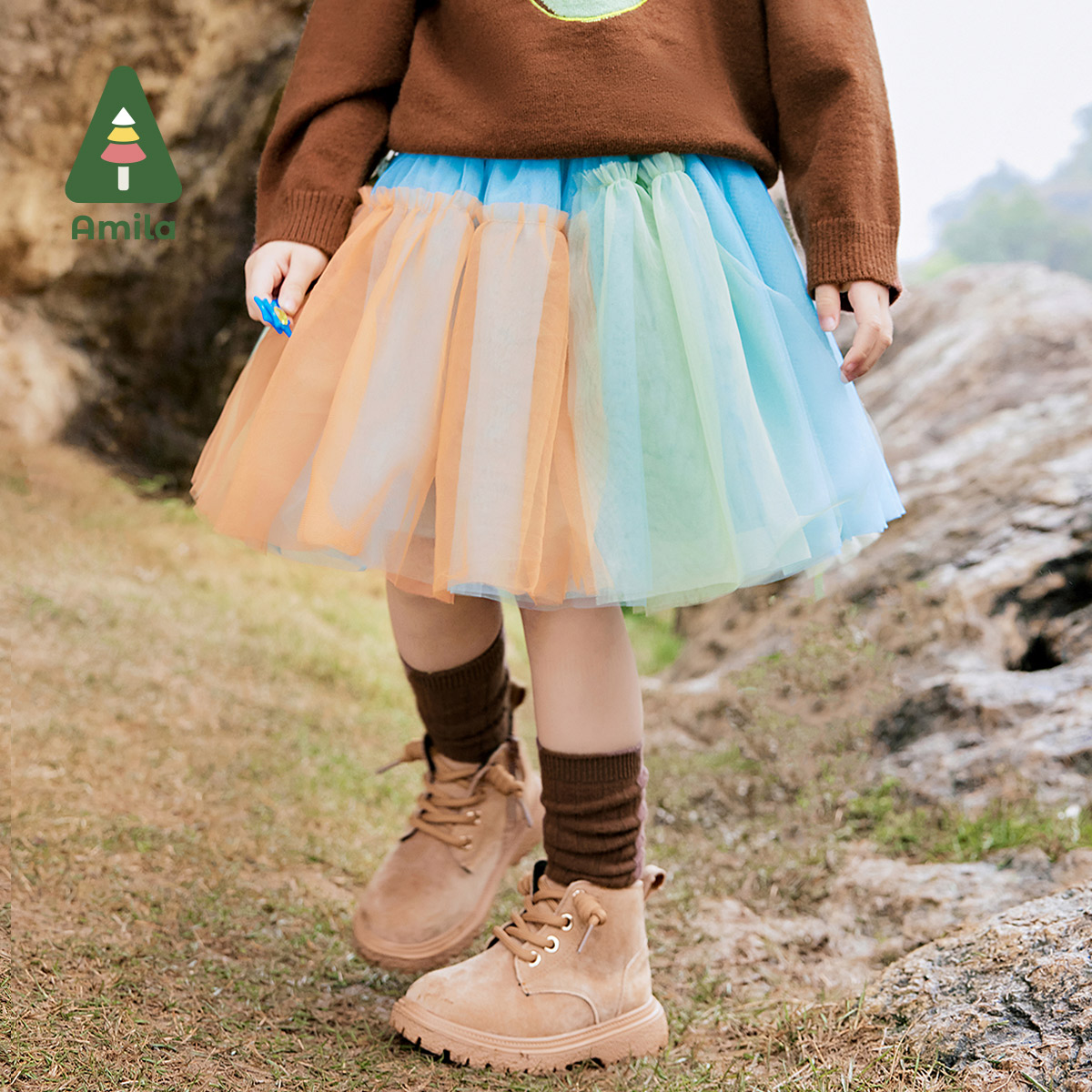 Baby Clothing Quality - Amila Baby Skirt 2024 Autumn New
