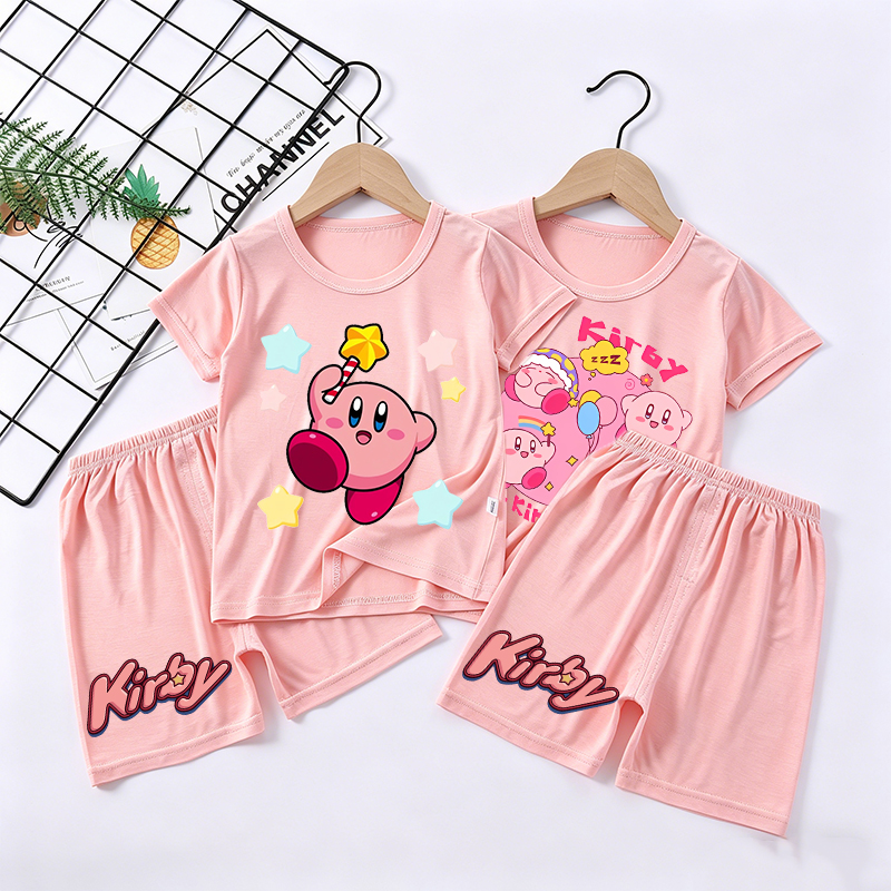 Baby Clothing Japan - New Kirbys Girl Sleepwear Kawaii Cartoon