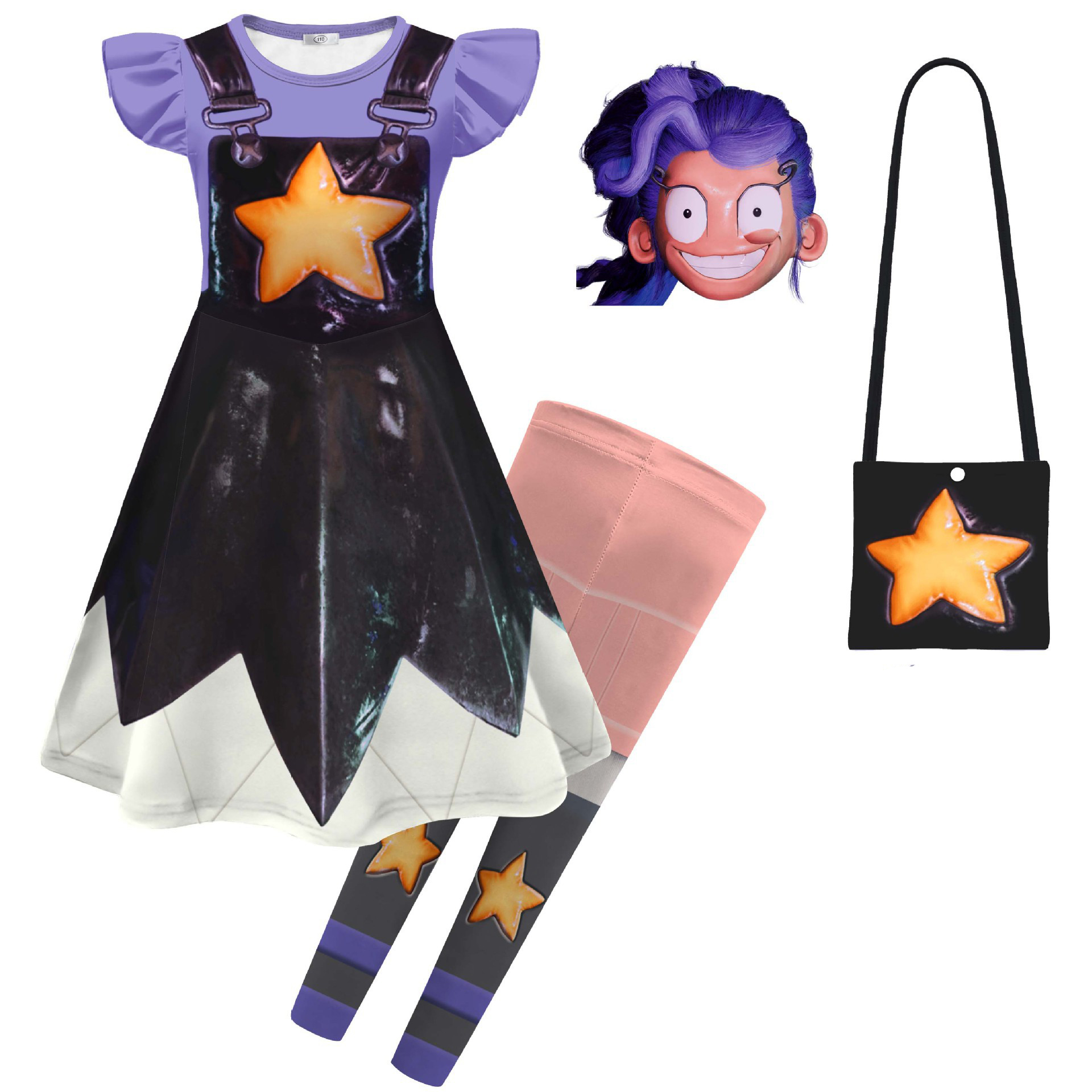 Toddler Legging Set - Horror Game Play Time Lily Cosplay