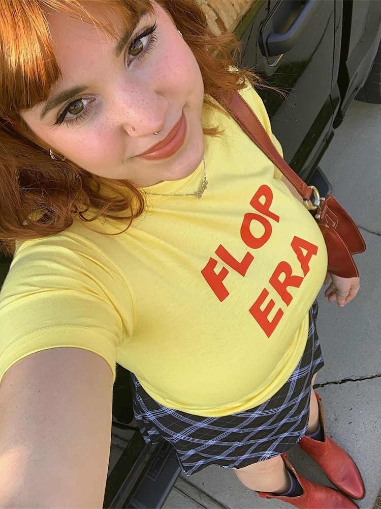 Y2K Summer Baby Short Crop Sle - Baby Yellow Clothing Women ulasan dan harga