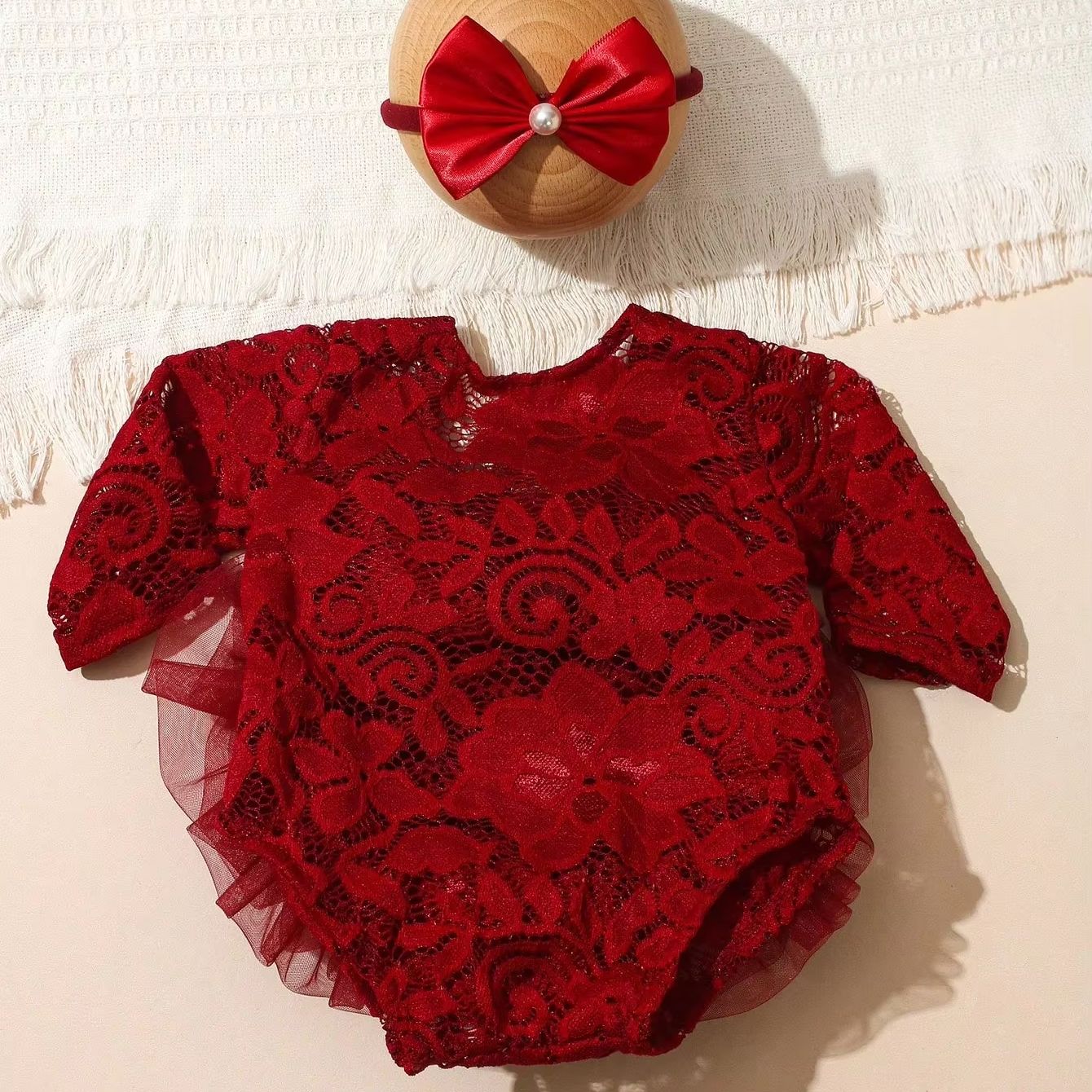 Ylsteed Newborn Lace Flower He - Baby Clothing Gift Set ulasan dan harga