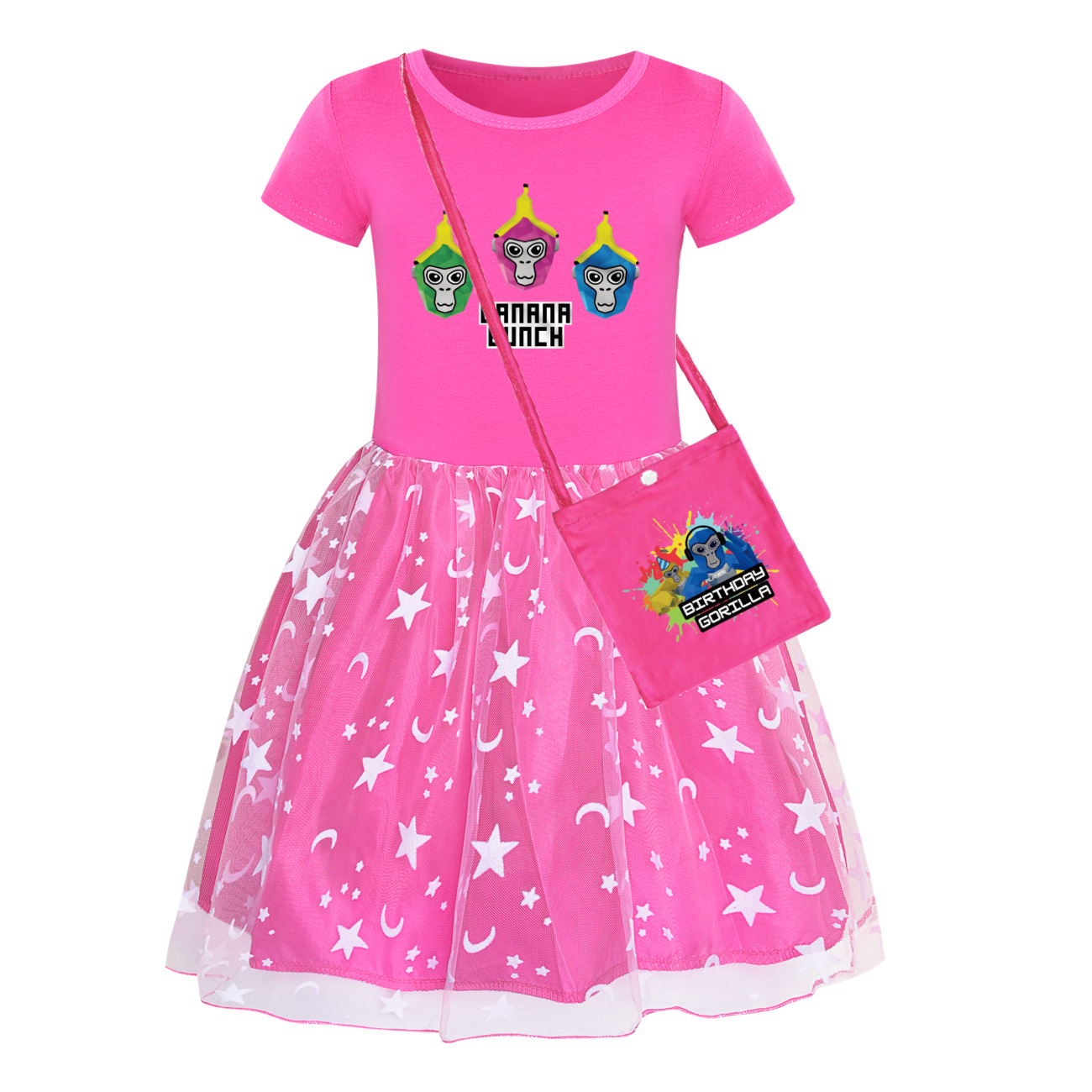 ‌Gorilla Tag Girls Summer Prin - Baby Clothing Tags ulasan dan harga