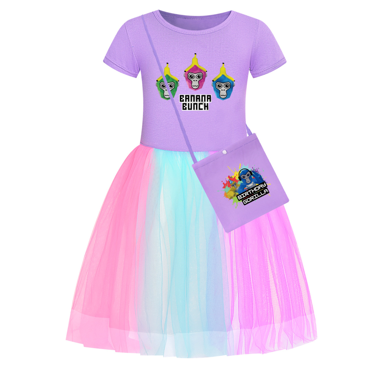 ‌Gorilla Tag Girls Summer Prin - Baby Clothing Tags ulasan dan harga