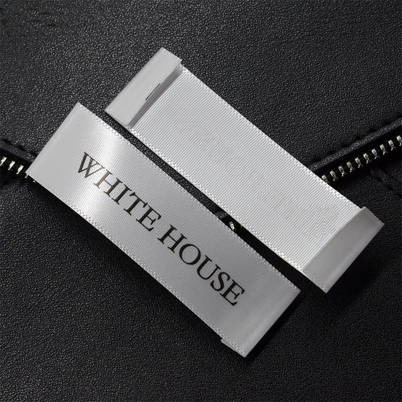 Sewing Custom Logo Polyester P - Baby Clothing Tags ulasan dan harga