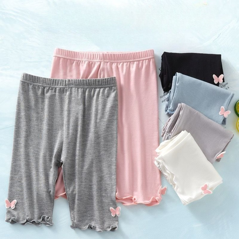 Girls Modal Knee Length Safety - Toddler Legging Set ulasan dan harga