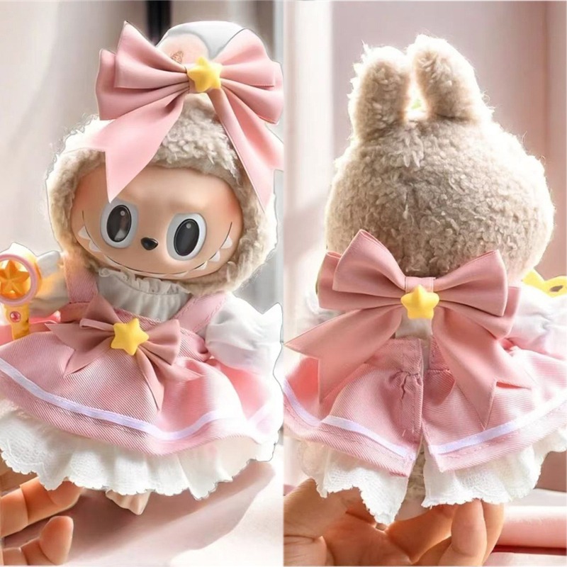 15 17cm For Labubu Doll Kawaii - Baby Clothing Japan ulasan dan harga