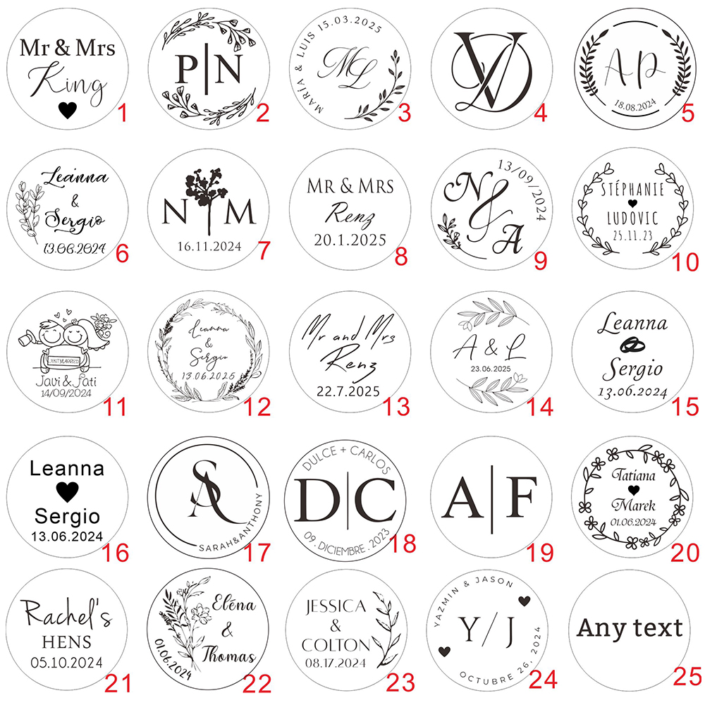 100PCS Personalized Drinks Sti - Baby Clothing Tags ulasan dan harga