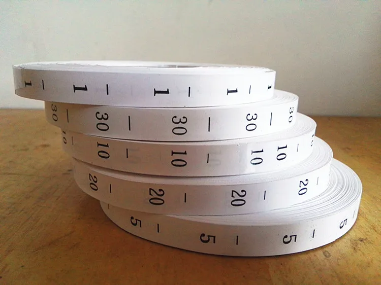 3000PCS/Roll 1-100 Number Size - Baby Clothing Tags ulasan dan harga