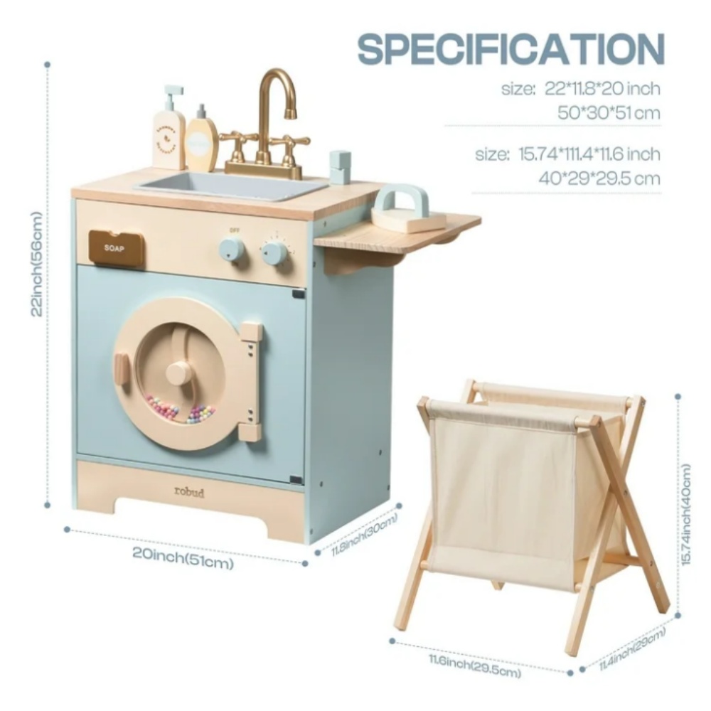 Robotime Robud Kitchen Washer  - Baby Clothing Washing Machine ulasan dan harga