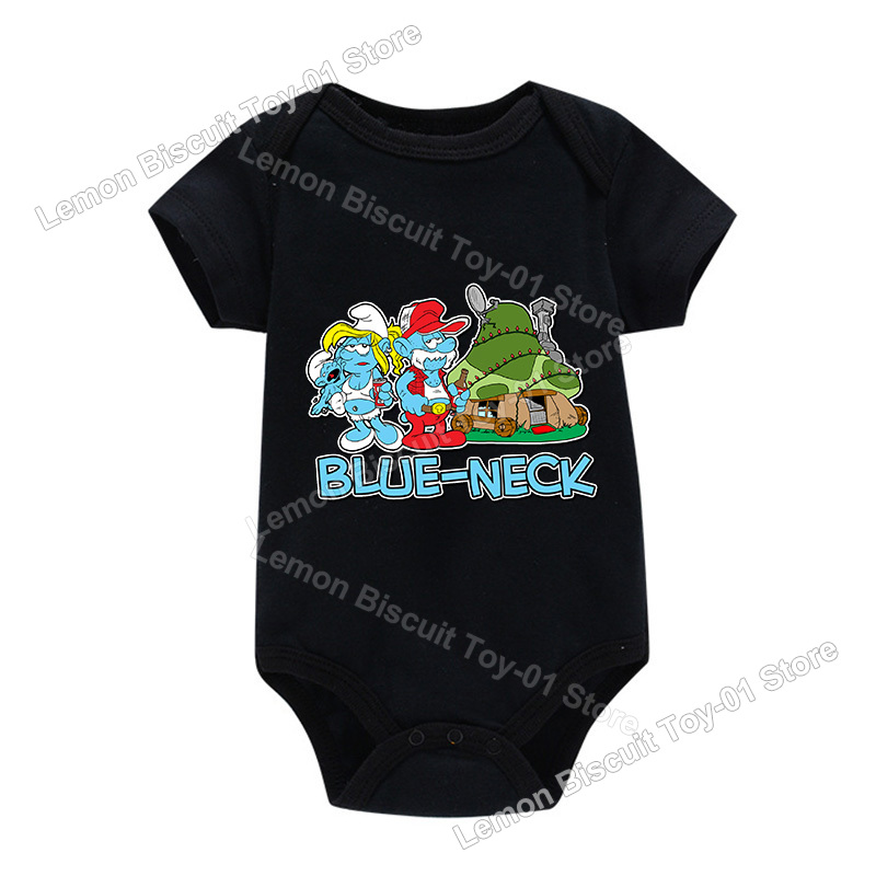T-Smurfes Series Baby Romper C - Baby Clothing Gifts ulasan dan harga