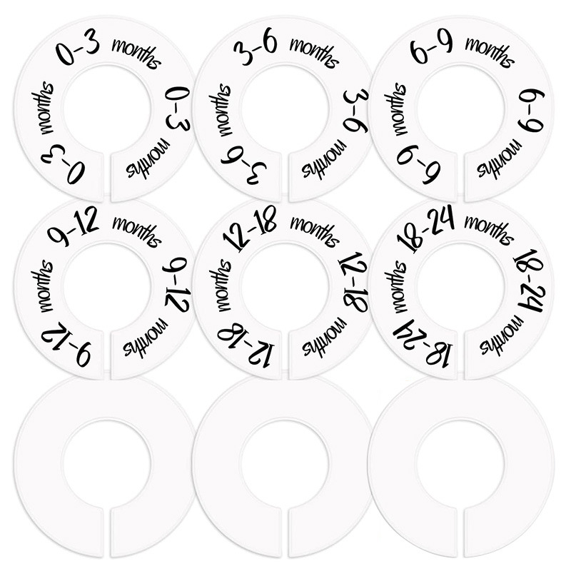 100pcs Multi Size Baby Kids Cl - Baby Clothing Tags ulasan dan harga