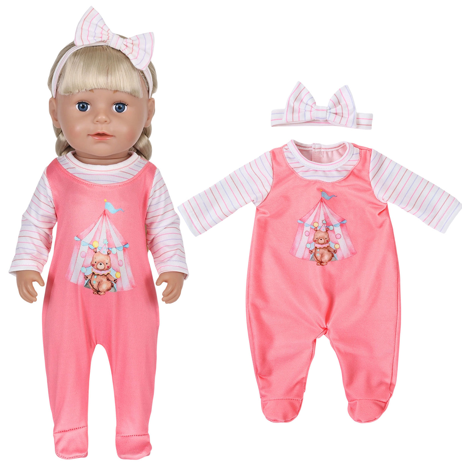 Doll Clothes for 16-18inch 40- - Baby Clothing Gift Set ulasan dan harga