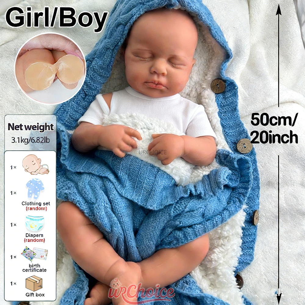 20 Inch Full Soft Silicone Reb - Baby Clothing Weight ulasan dan harga