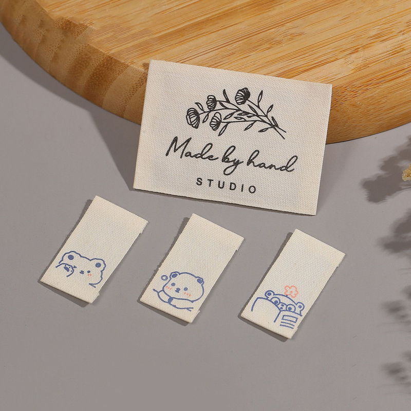 Custom Printed Private Logo La - Baby Clothing Tags ulasan dan harga