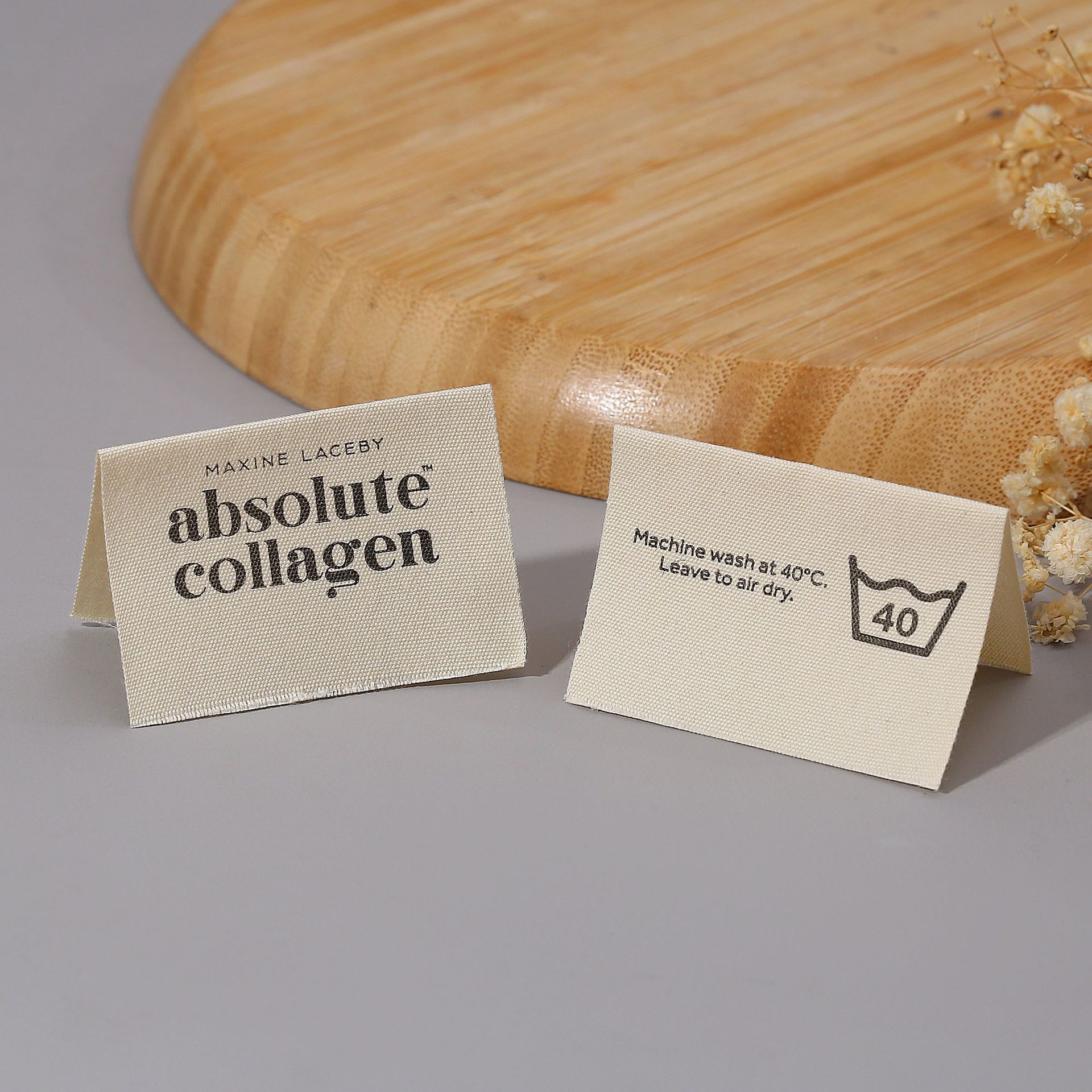 Custom Printed Private Logo La - Baby Clothing Tags ulasan dan harga