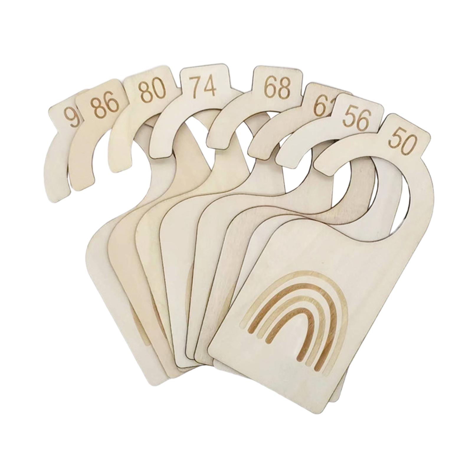 8Pcs Baby Closet Dividers Ador - Baby Clothing Tags ulasan dan harga