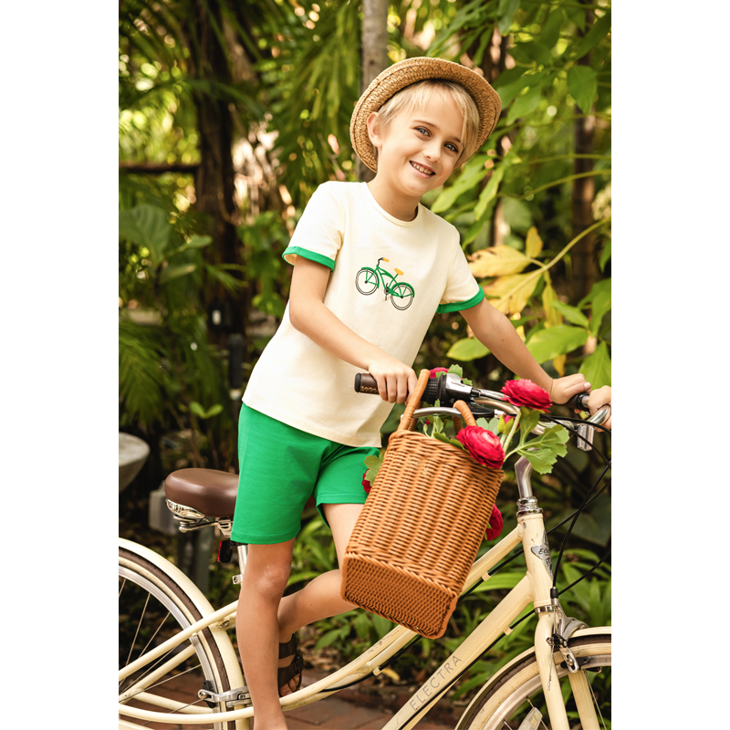 Ali Plus SS26 Printed Bike col - Baby Clothing Gift Set ulasan dan harga