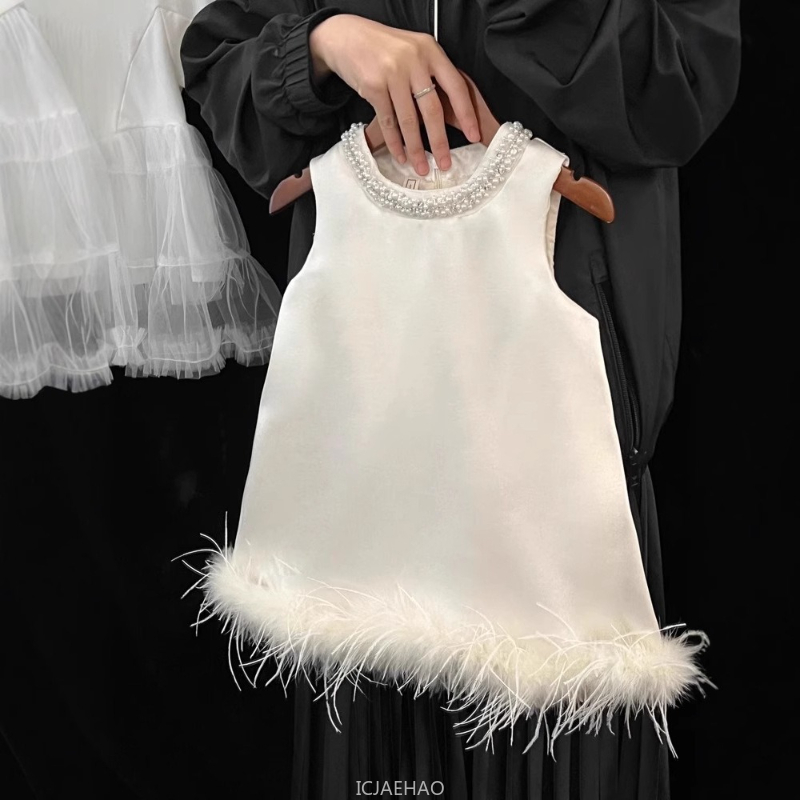 2025 New Girls Satin Feather P - Baby Clothing Gift Set ulasan dan harga