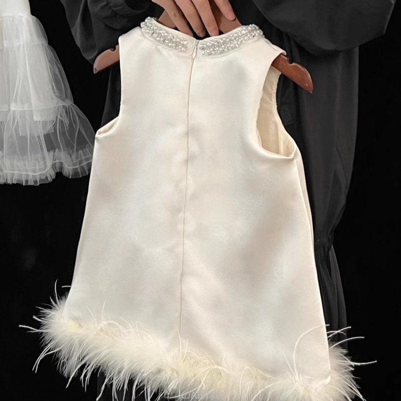 2025 New Girls Satin Feather P - Baby Clothing Gift Set ulasan dan harga