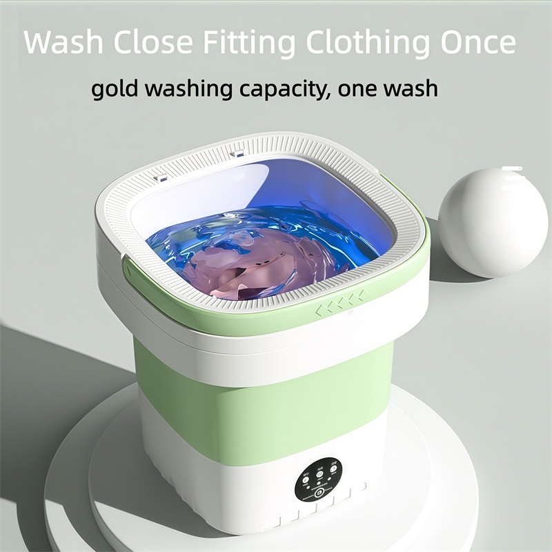 12L Mini Folding Washing Machi - Baby Clothing Washing Machine ulasan dan harga