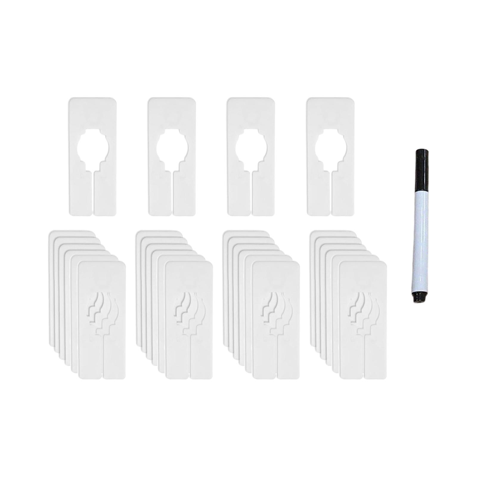 28x Clothing Size Closet Rack  - Baby Clothing Tags ulasan dan harga