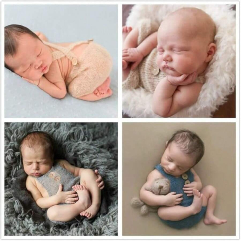 Newborn Photography Props Soft - Baby Clothing Gift Set ulasan dan harga