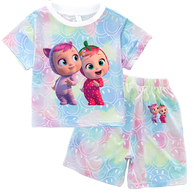 Crying Babies T-shirt Set Chil - Baby Clothing Gift Set ulasan dan harga