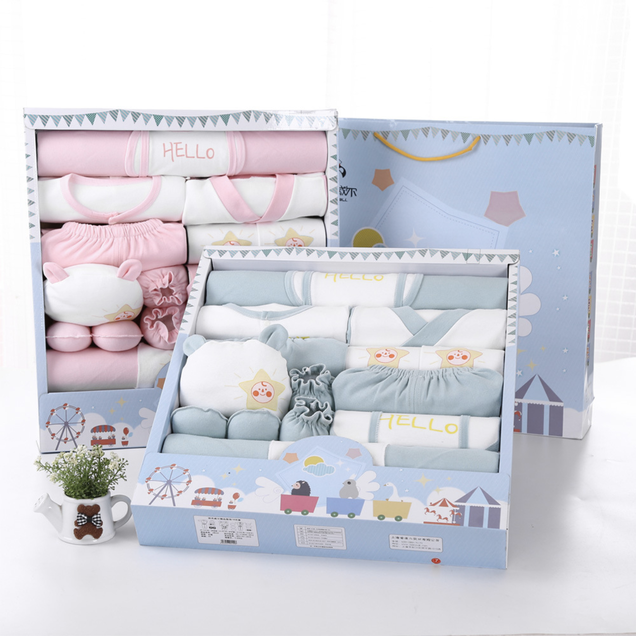 Hot 18 Pcs New Born Baby Suppl - Baby Clothing Quality ulasan dan harga