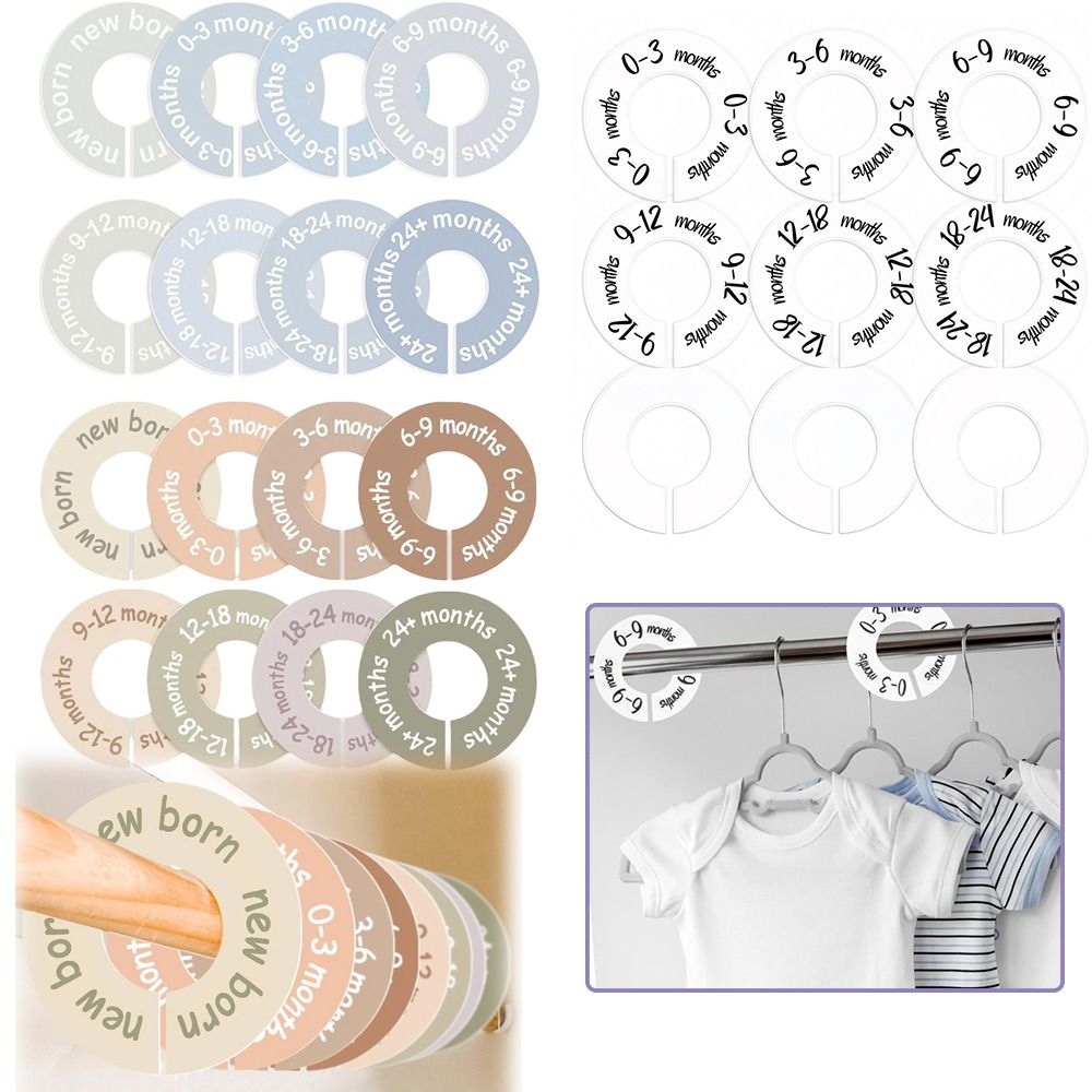 68/9Pcs Organizing Hangers Bab - Baby Clothing Tags ulasan dan harga