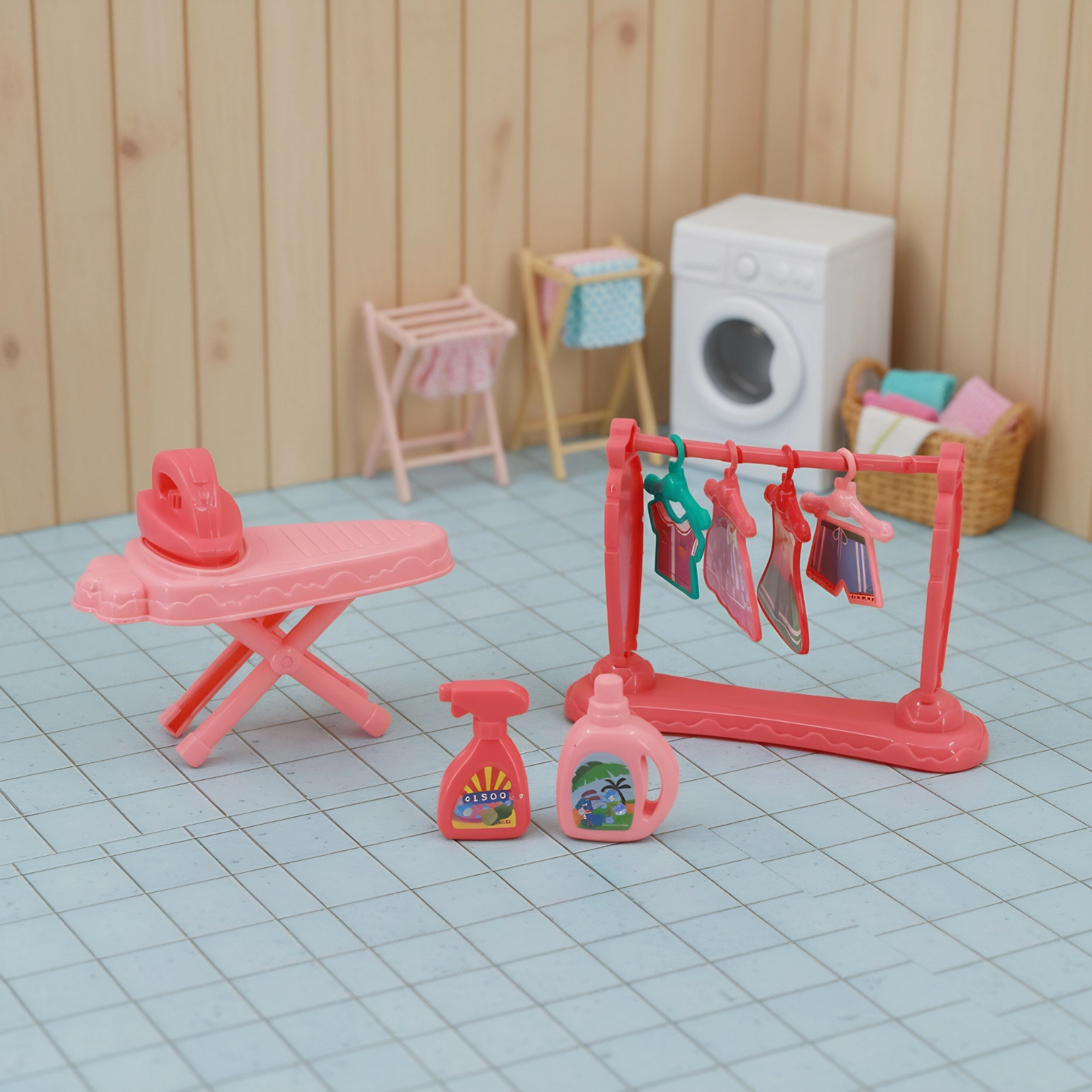 New Home Toy Mini Drying Rack  - Baby Clothing Washing Machine ulasan dan harga