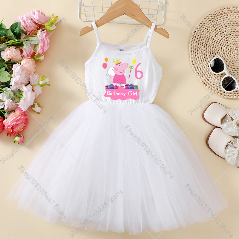 Peppa Pigs Dress Birthday Numb - Baby Clothing Gifts ulasan dan harga