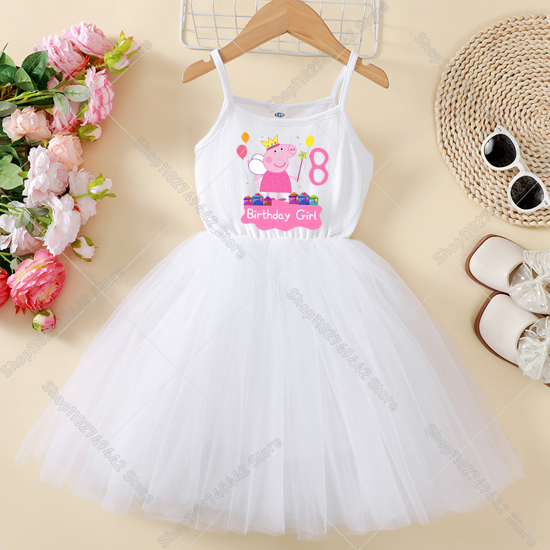 Peppa Pigs Dress Birthday Numb - Baby Clothing Gifts ulasan dan harga