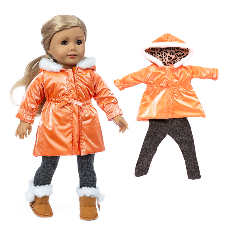 Doll Jacket Pants Set 18 Inch  - Toddler Legging Set ulasan dan harga