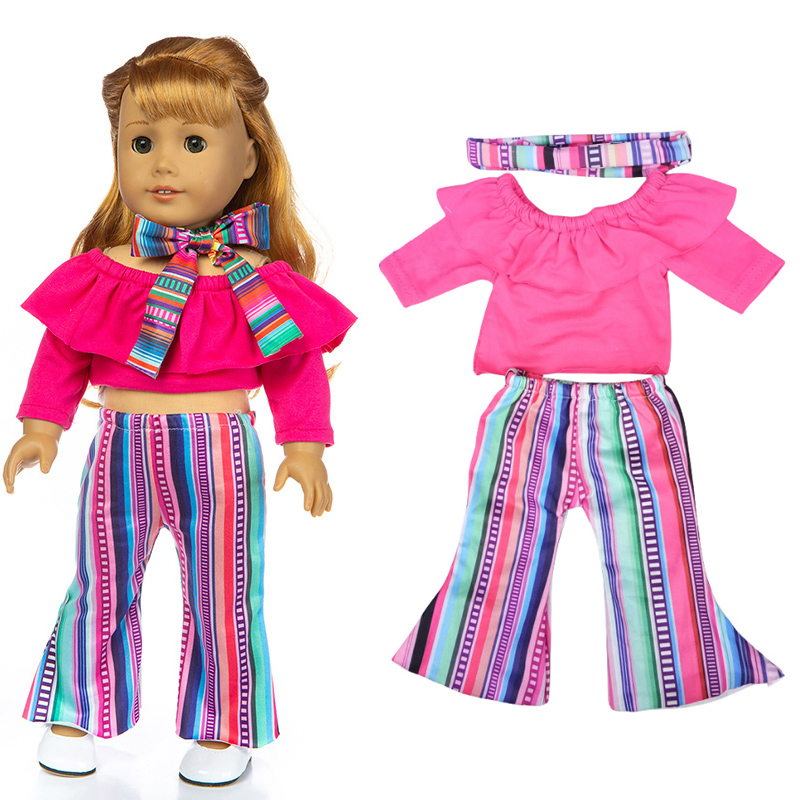 Doll Jacket Pants Set 18 Inch  - Toddler Legging Set ulasan dan harga