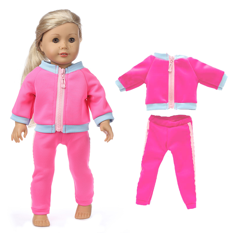 Doll Jacket Pants Set 18 Inch  - Toddler Legging Set ulasan dan harga