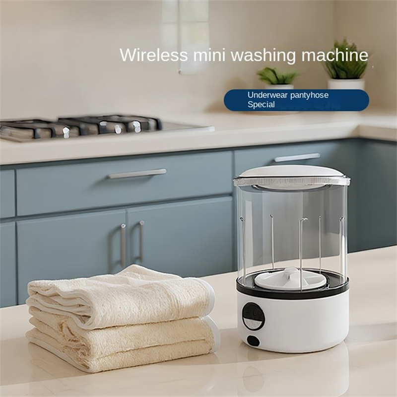 A White 2L Mini Washing Machin - Baby Clothing Washing Machine ulasan dan harga
