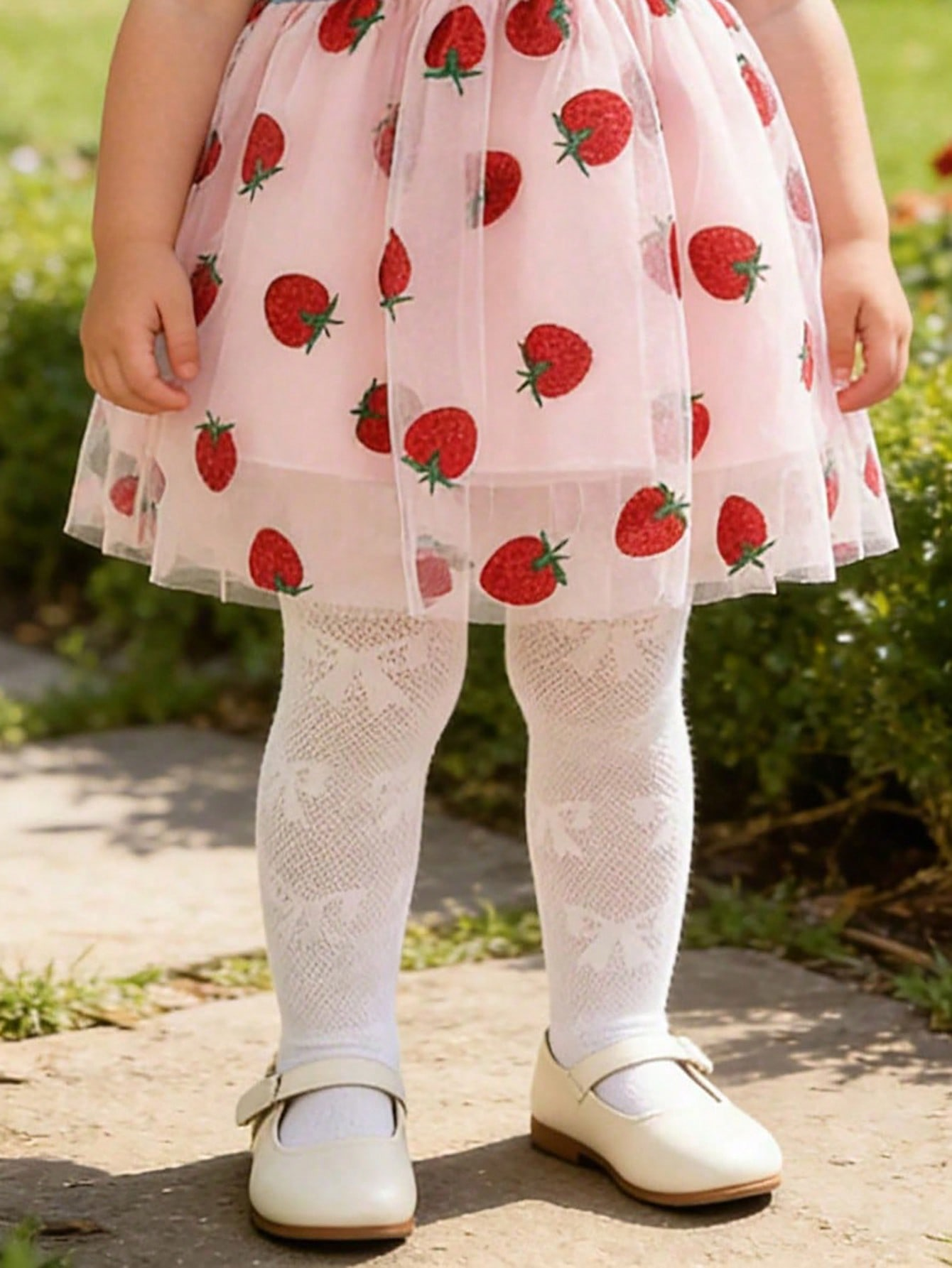 3/1 Pcs Girls White Bow Print  - Toddler Legging Set ulasan dan harga