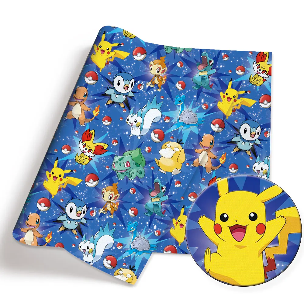 Pokemon Cartoon Fabric140*50cm - Baby Clothing Japan ulasan dan harga