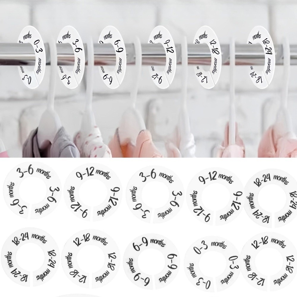 68/9Pcs Organizing Hangers Bab - Baby Clothing Tags ulasan dan harga