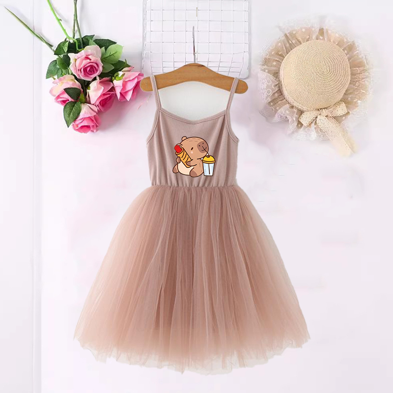 Capybara Girls Dresses Anime P - Baby Clothing Gifts ulasan dan harga