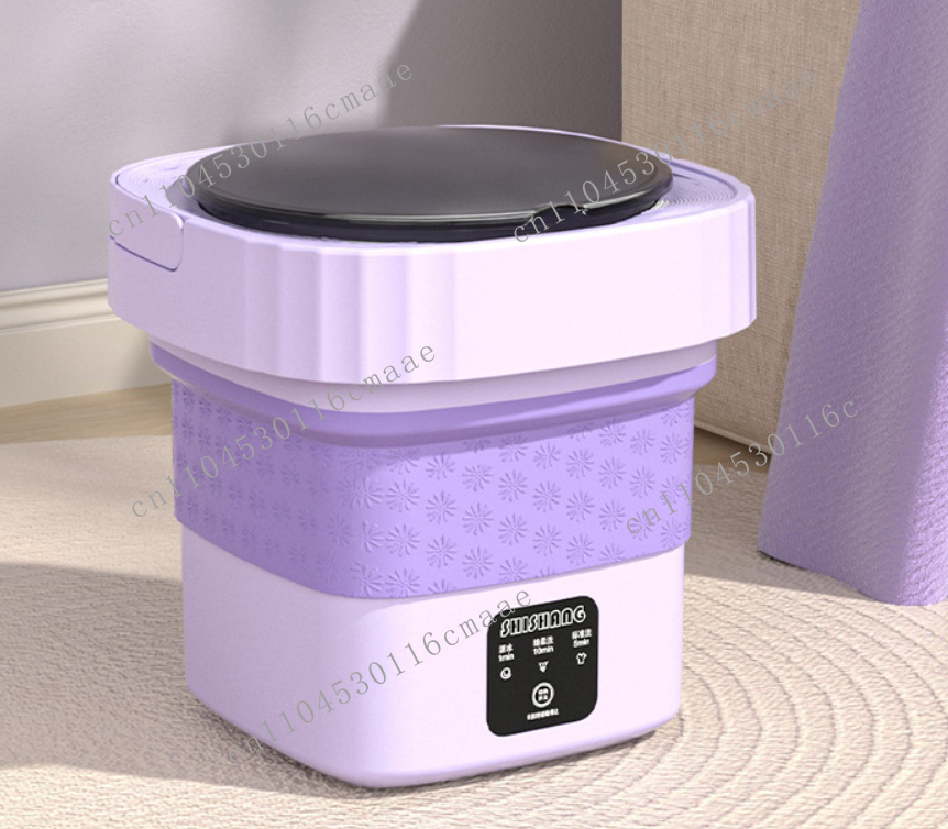 6L 8L Portable Folding Does No - Baby Clothing Washing Machine ulasan dan harga