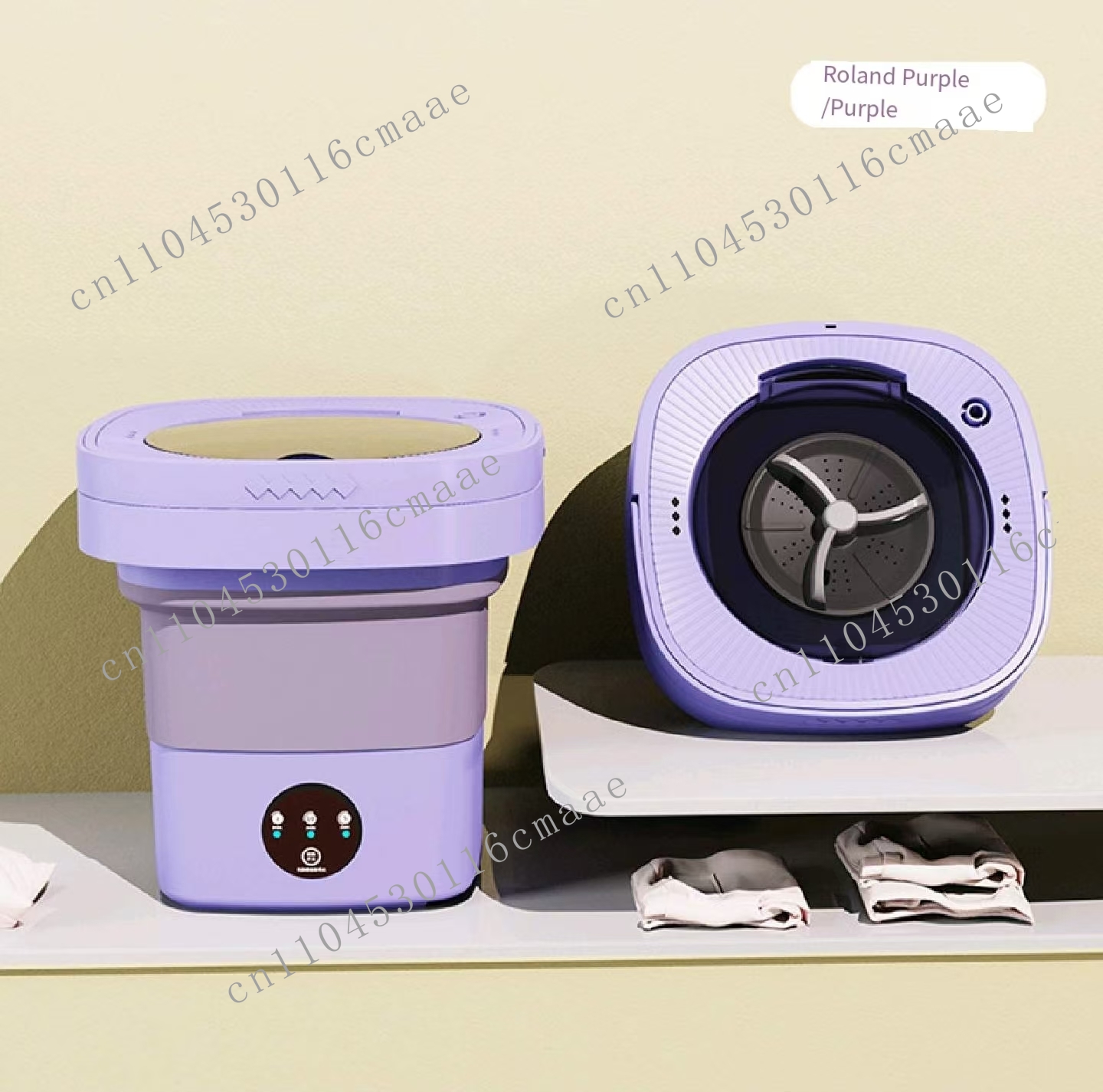 6L 8L Portable Folding Does No - Baby Clothing Washing Machine ulasan dan harga