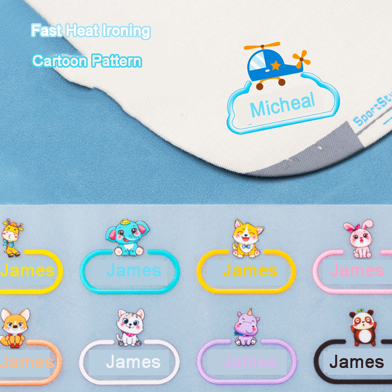 Ironing Customized Name Sticke - Baby Clothing Tags ulasan dan harga
