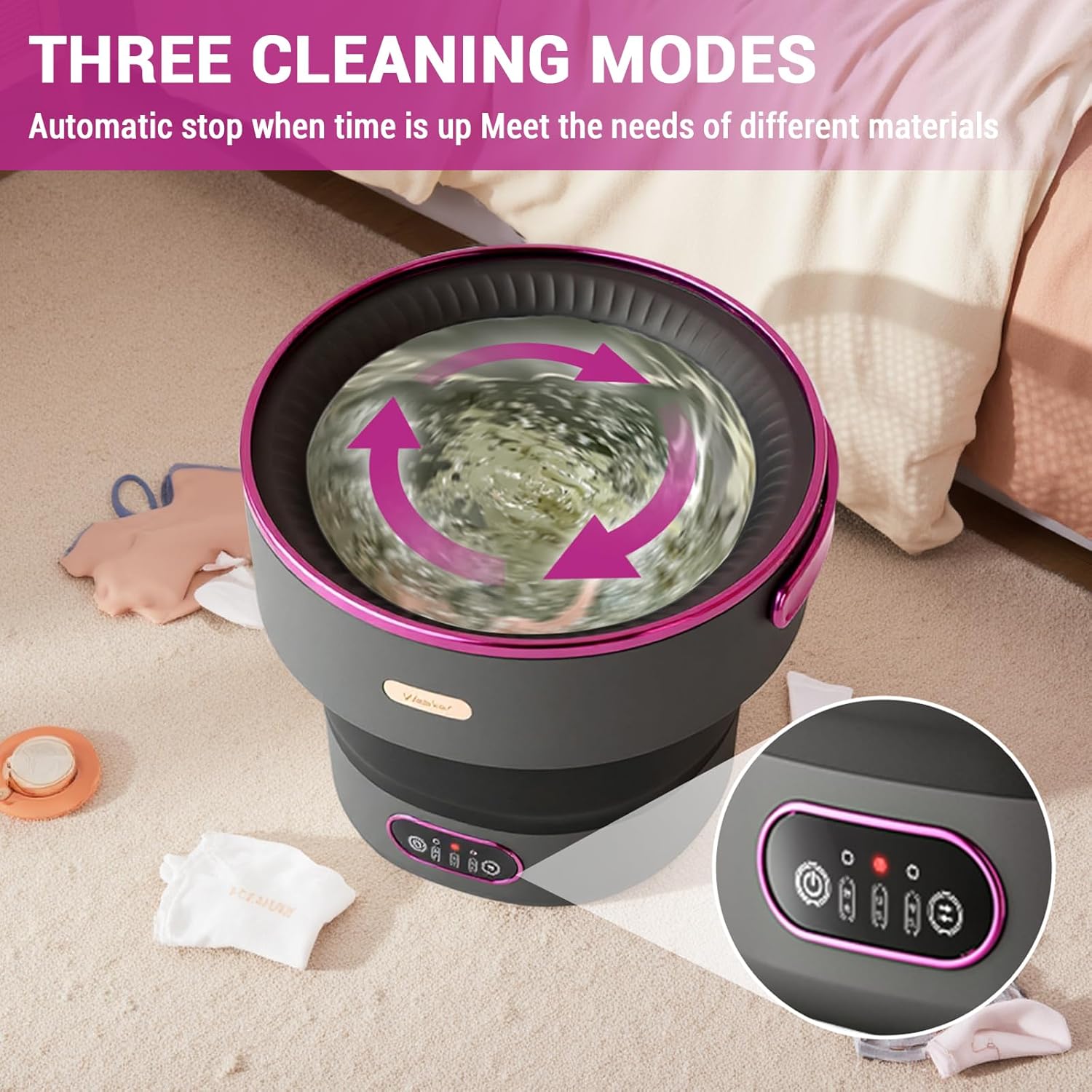 Portable Washing Machine 13L F - Baby Clothing Washing Machine ulasan dan harga