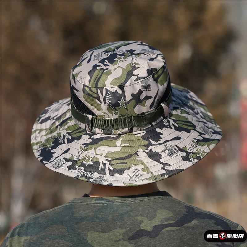 Men's Fishing Cap Casual Outdo - Sun Hat Wide Brim ulasan dan harga